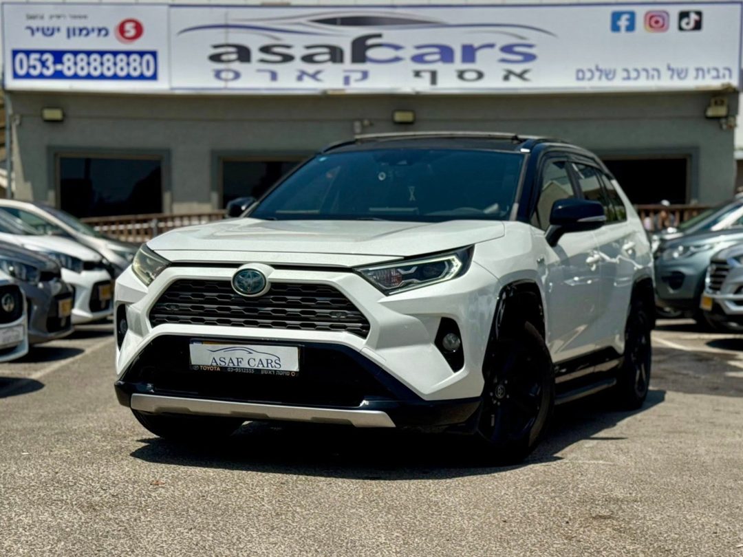 טויוטה RAV 4 HYBRID E-MOTION SKY 2021
